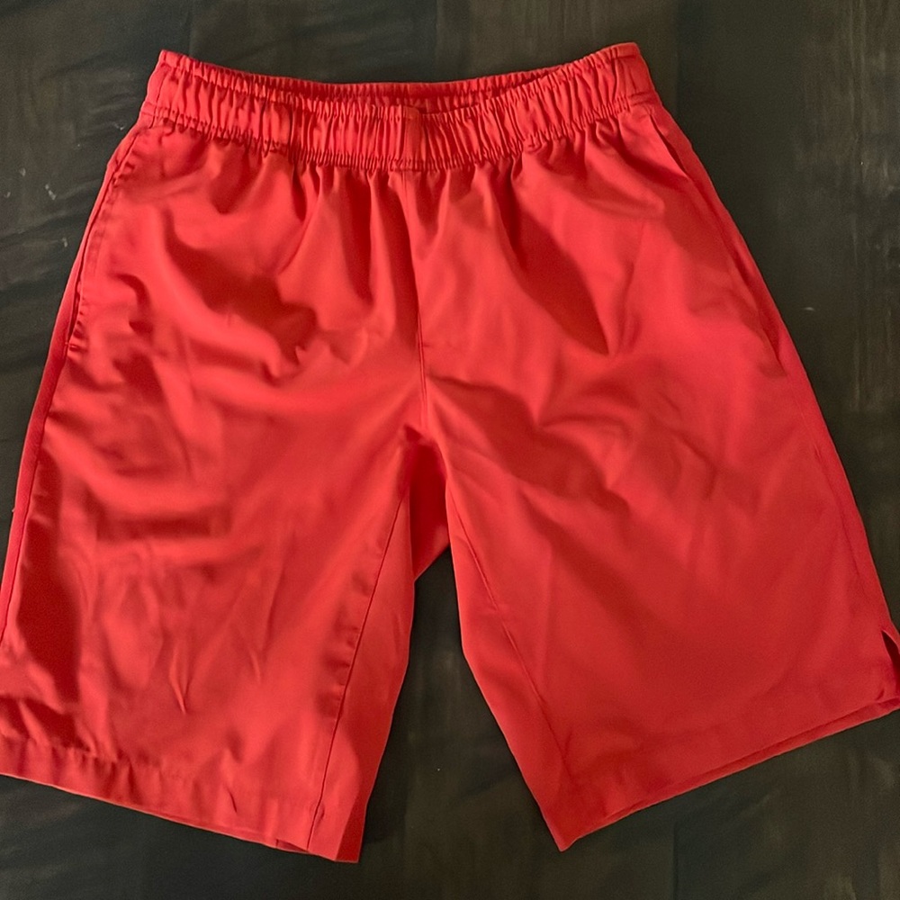 Boys ZYIA red shorts size l